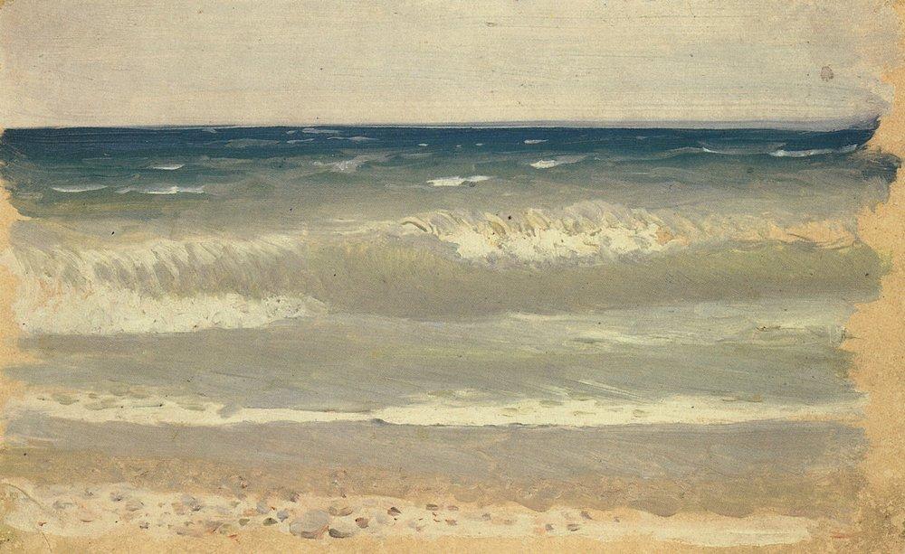 Arkhyp Kuindzhi Surf. Crimea 1887 Fine Art Print