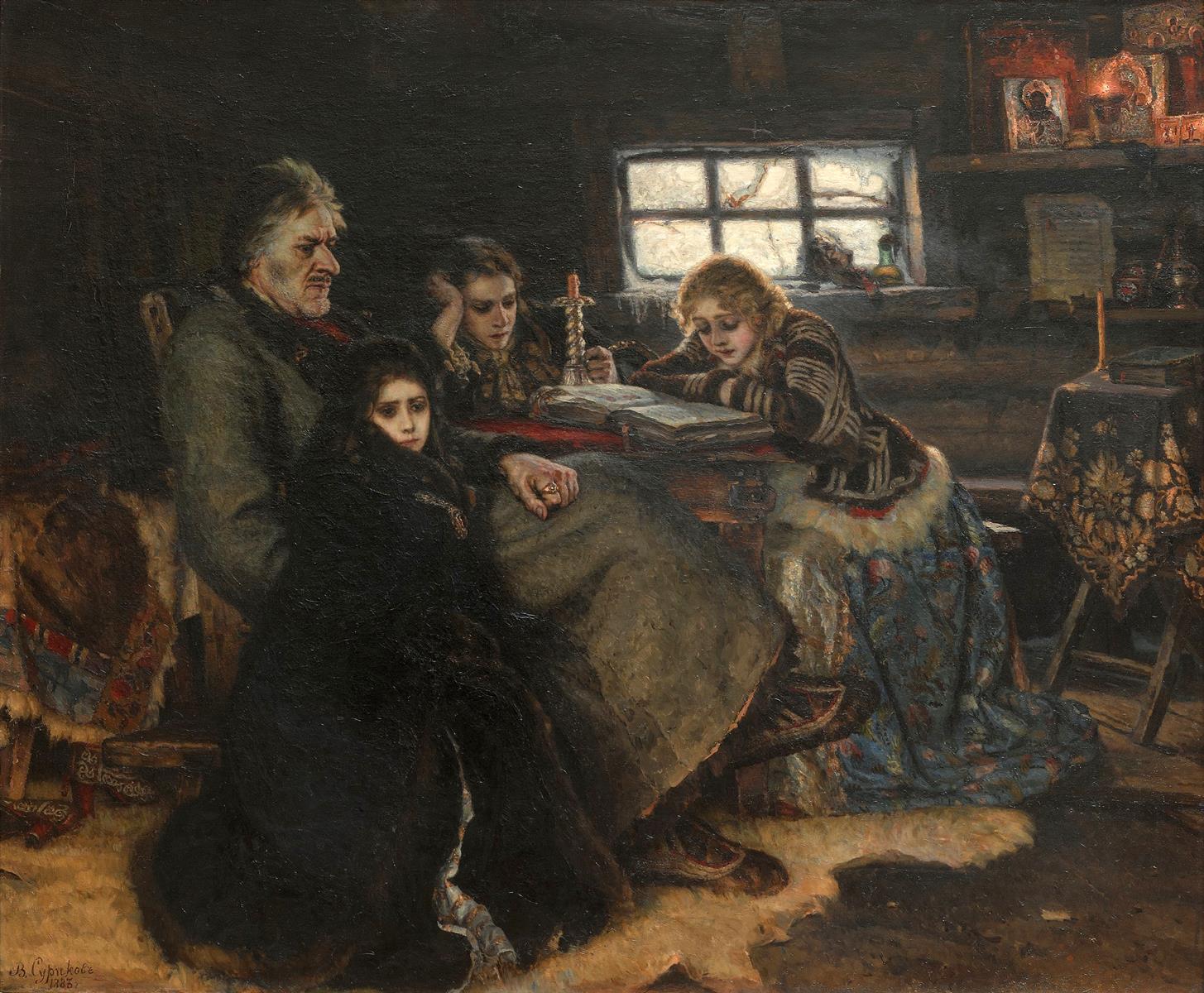 Vasily Surikov Menshikov in Berezovo 1883 Fine Art Print