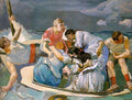 Ferdinand Hodler Surprised by the Storm 1887 Fine Art Print
