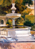 Joaquín Sorolla Surtidor 1899 Fine Art Print