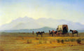 Albert Bierstadt Surveyors Wagon in the Rockies 1859 Fine Art Print