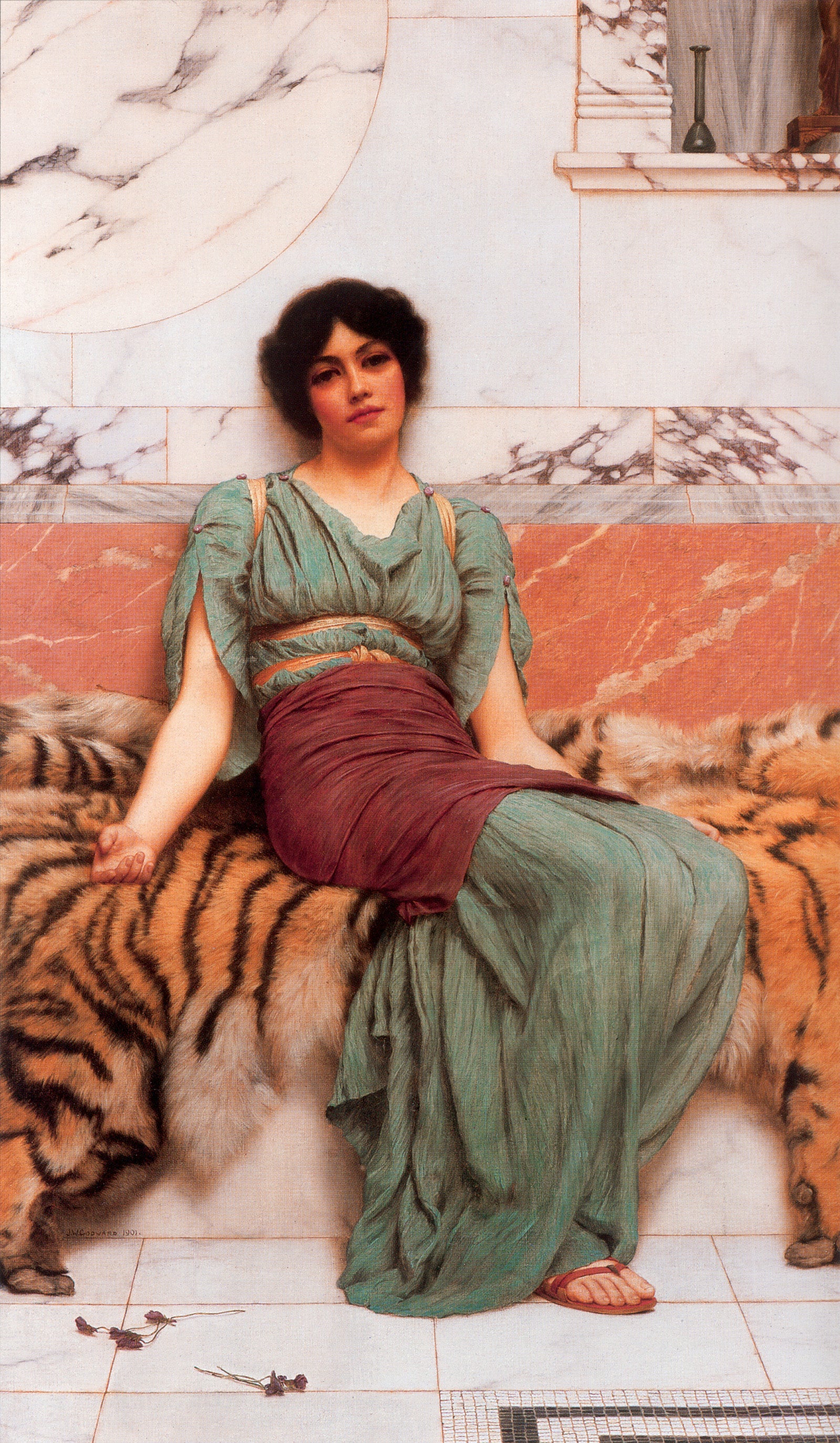 John William Godward Sweet Dreams 1901 Fine Art Print