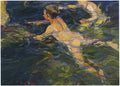 Joaquín Sorolla Swimmers, Javea 1905 Fine Art Print