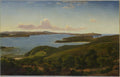 Eugene von Guerard Sydney Heads 1860 Fine Art Print
