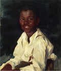 Robert Henri Sylvester-Smiling 1914 Fine Art Print