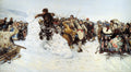 Vasily Surikov Taking a Snowy Town 1891 Fine Art Print