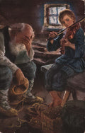 Nikolay Bogdanov Belsky Talant 1910 Fine Art Print