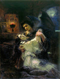 Konstantin Makovsky Tamara and Demon 1889 Fine Art Print