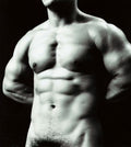 {{ product_title }} Fine Art Print | {{ product_vendor }} Jakero77 Tamotsu Yato Nobou Takemoto Japan Bodybuilder Flexing 1970 Fine Art Print Art Print  Jakero77