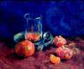Ilya Mashkov Tangerines and Glass 1930 Fine Art Print