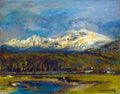 Laszlo Mednyanszky Tarn in the Tatra 1912 Fine Art Print