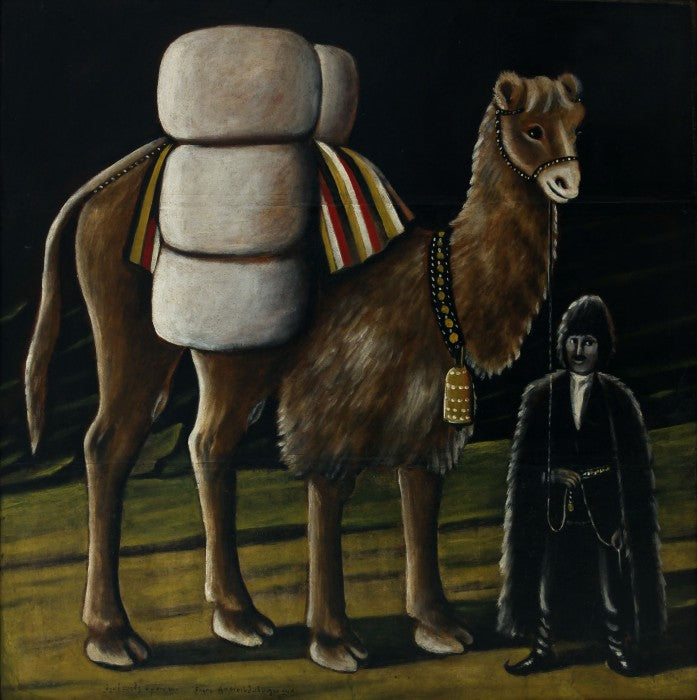 Niko Pirosmani Tatar - Camel Driver 1900 Fine Art Print
