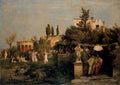Arnold Böcklin Tavern in Ancient Rome 1867 Fine Art Print