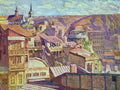 Ilya Mashkov Tbilisi. Maidan 1920 Fine Art Print