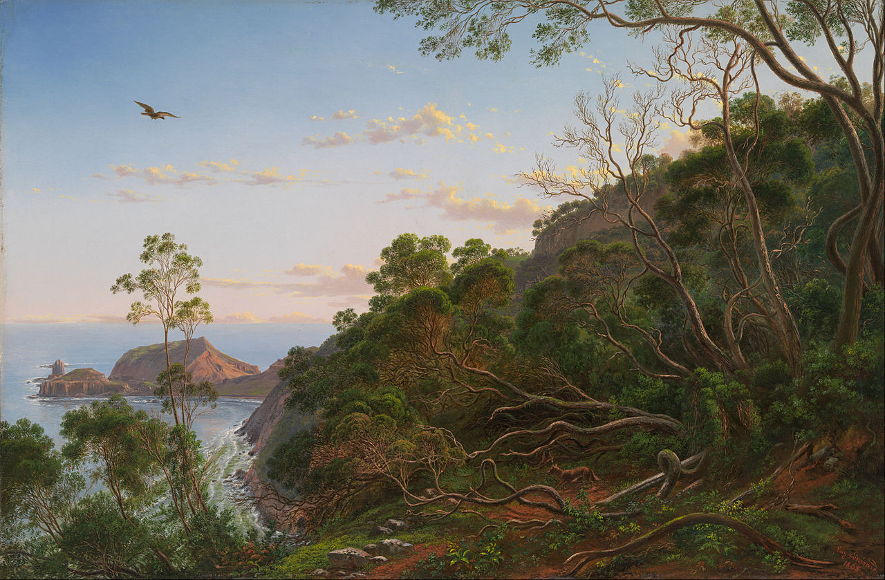 Eugene von Guerard Tea Trees near Cape Schanck, Victoria 1865 Fine Art Print