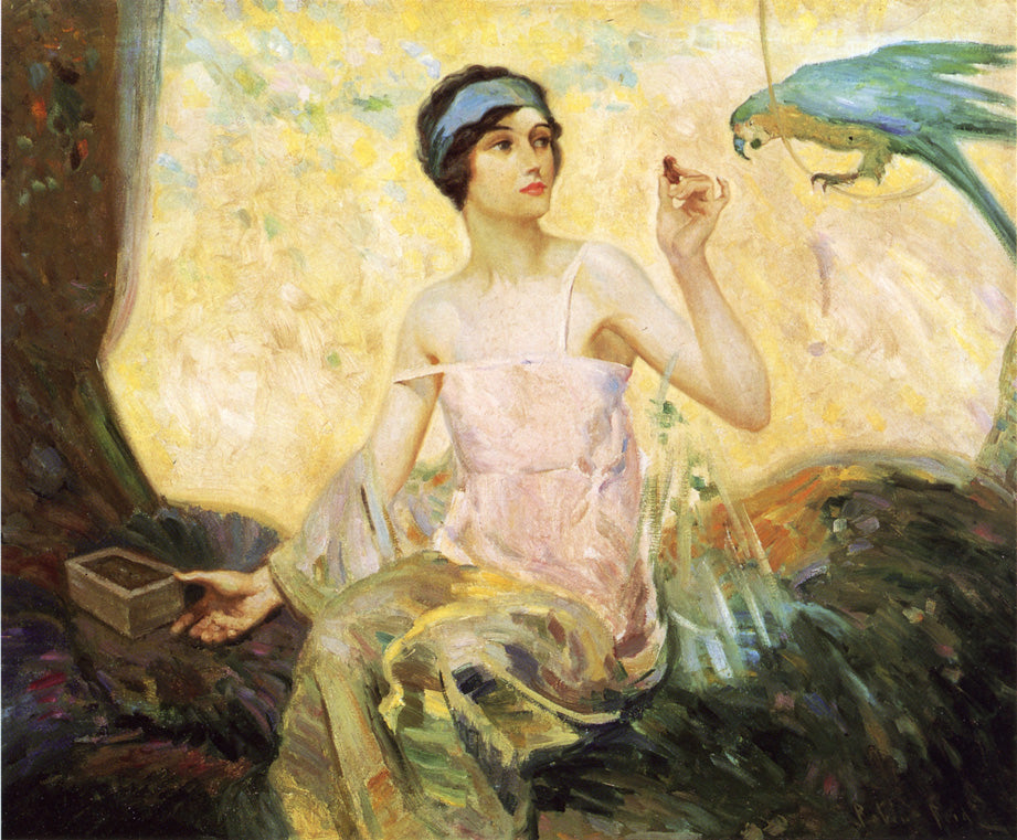 Robert Lewis Reid Tempting Sweets 1924 Fine Art Print