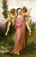 William-Adolphe Bouguereau Tender Thoughts 1901 Fine Art Print