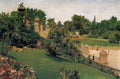 William Merritt Chase Terrace at the Mall, Cantral Park 1890 Fine Art Print