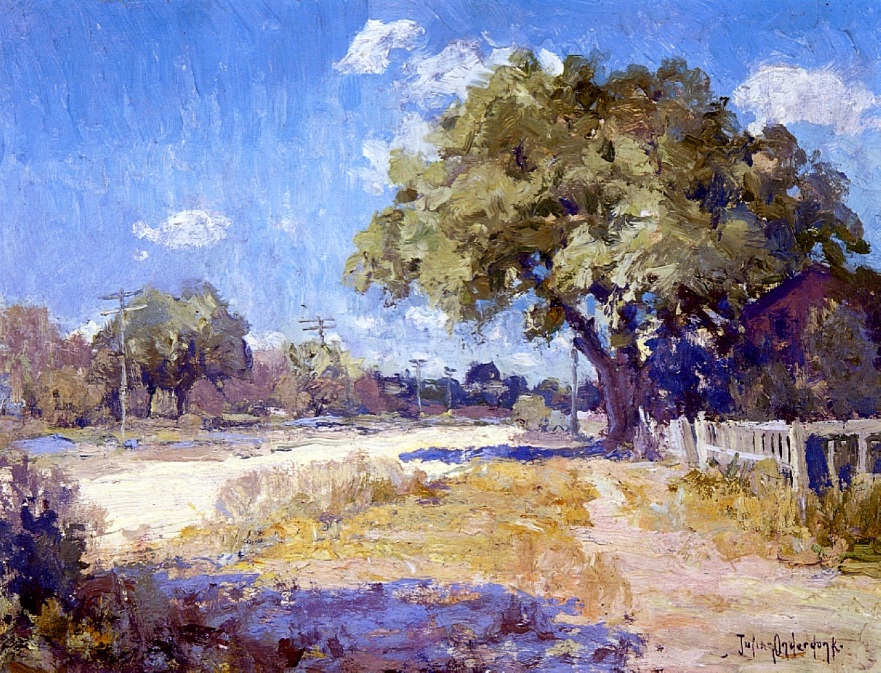 Robert Julian Onderdonk Texas Landscape 1922 Fine Art Print