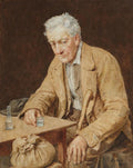 Albrecht Anker The absinthe drinker 1907 Fine Art Print