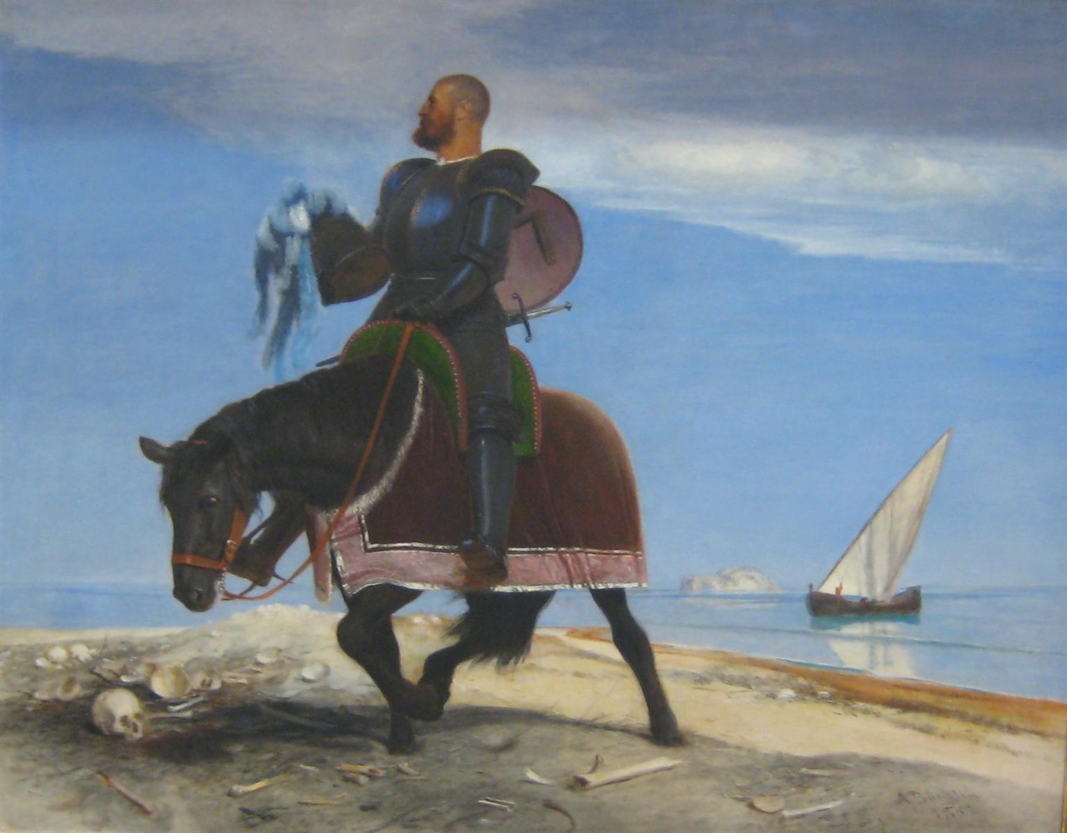 Arnold Böcklin The Adventurer 1882 Fine Art Print