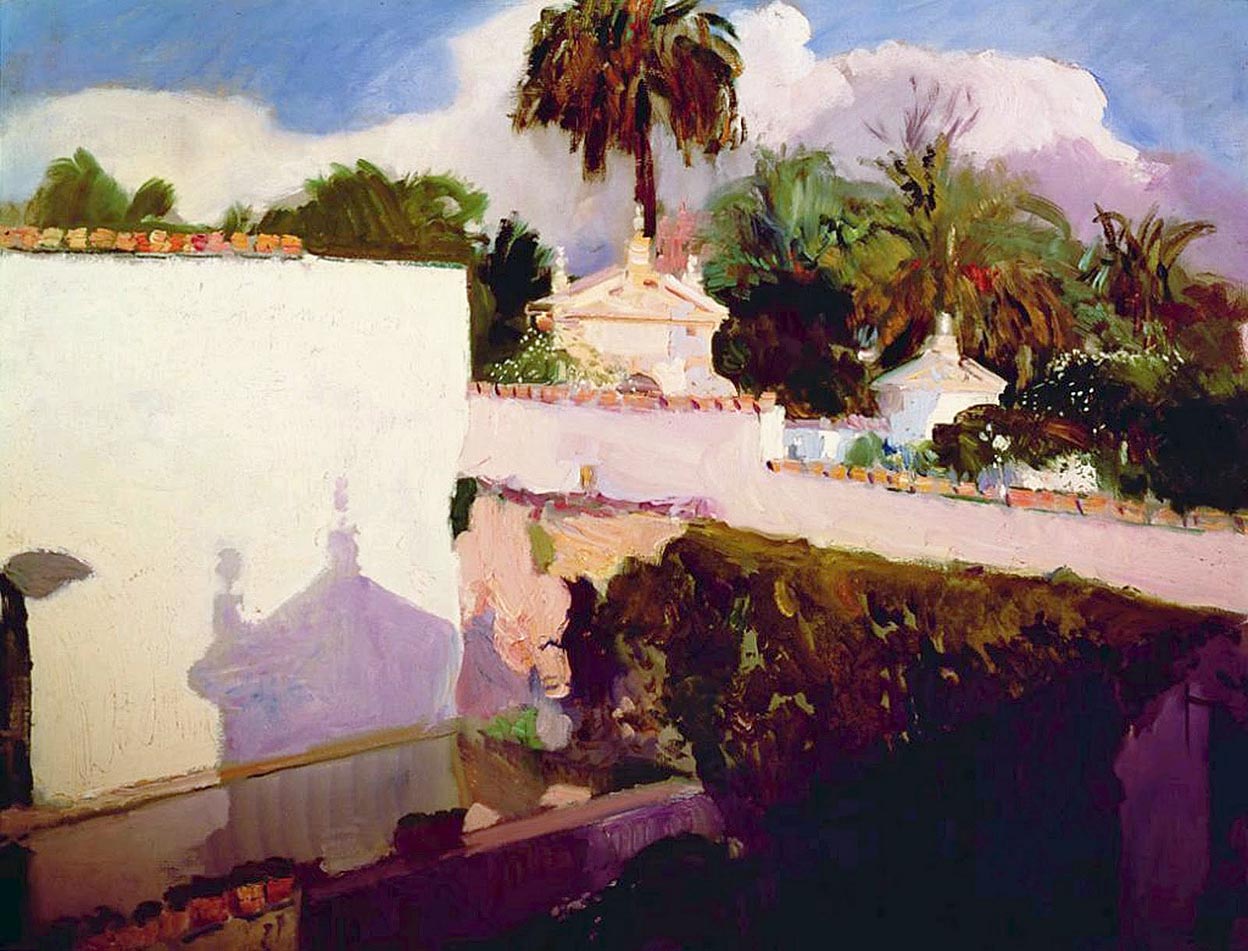 Joaquín Sorolla The Alcazar 1908 Fine Art Print