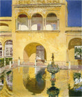 Joaquín Sorolla The Alcázar at Seville 1908 Fine Art Print