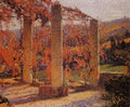 Henri Martin The Arbour in Autumn 1900 Fine Art Print