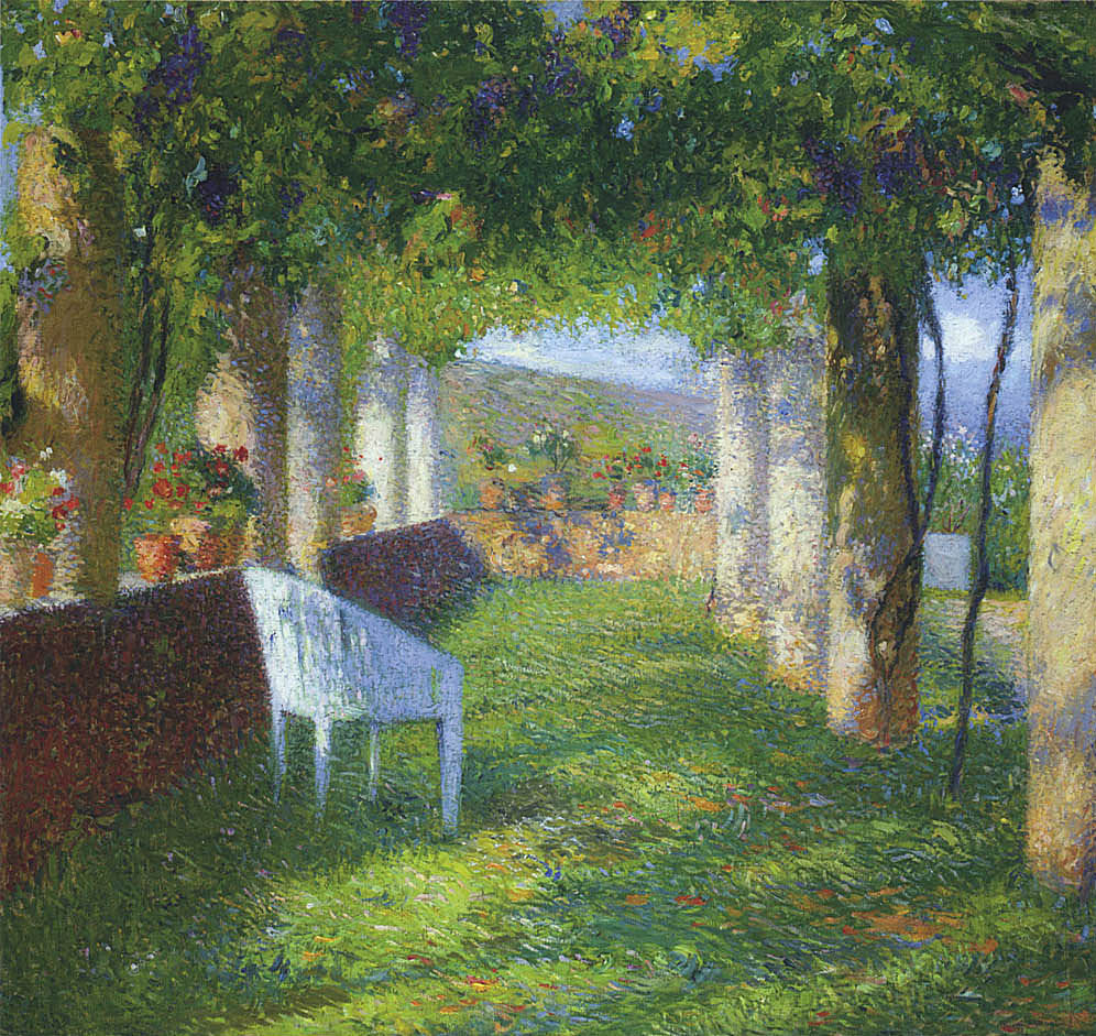 Henri Martin The Arbour 1900 Fine Art Print
