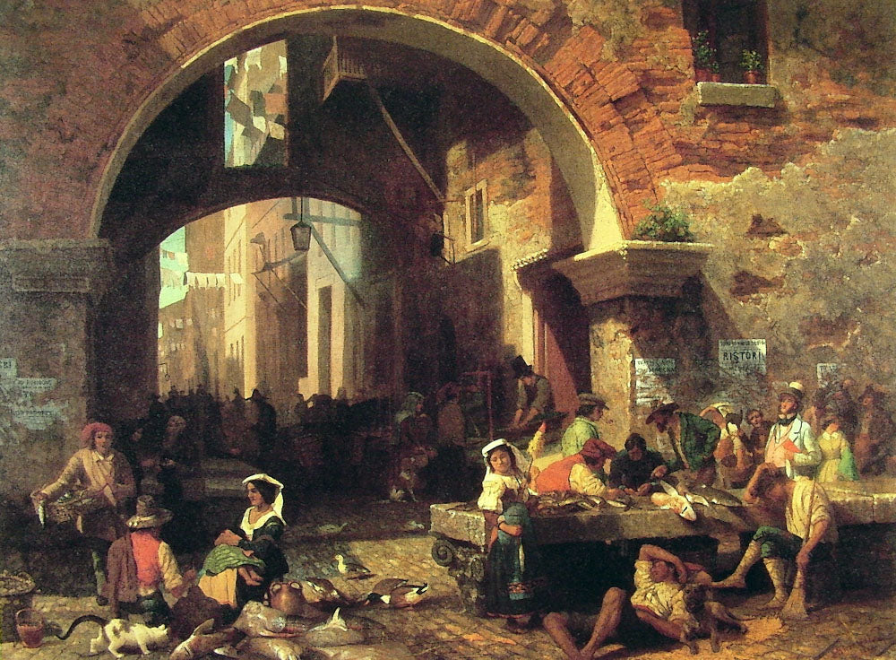 Albert Bierstadt The Arch of Octavius 1858 Fine Art Print