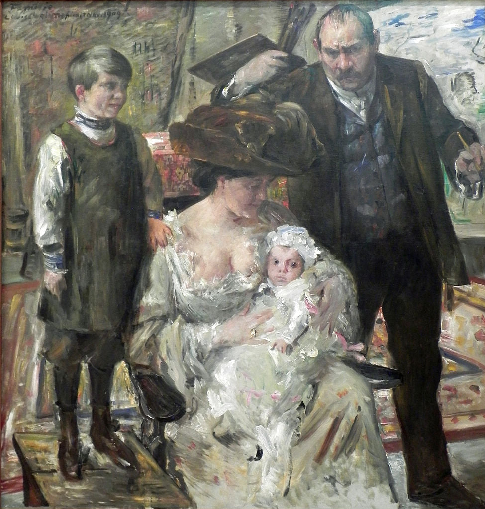 Lovis Corinth The Artist and His Family 1909 Fine Art Print