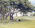 Peder Severin Kroyer The Artist's House 1893 Fine Art Print