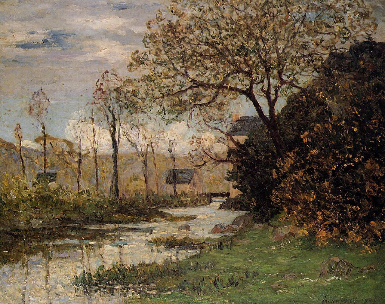 Maxime Maufra The Auray River 1909 Fine Art Print