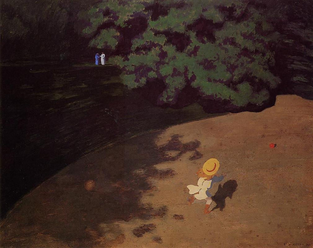 Felix Vallotton The Ball 1899 Fine Art Print