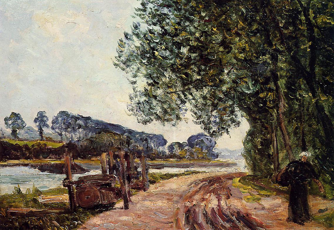 Maxime Maufra The Banks of the River Auray 1909 Fine Art Print