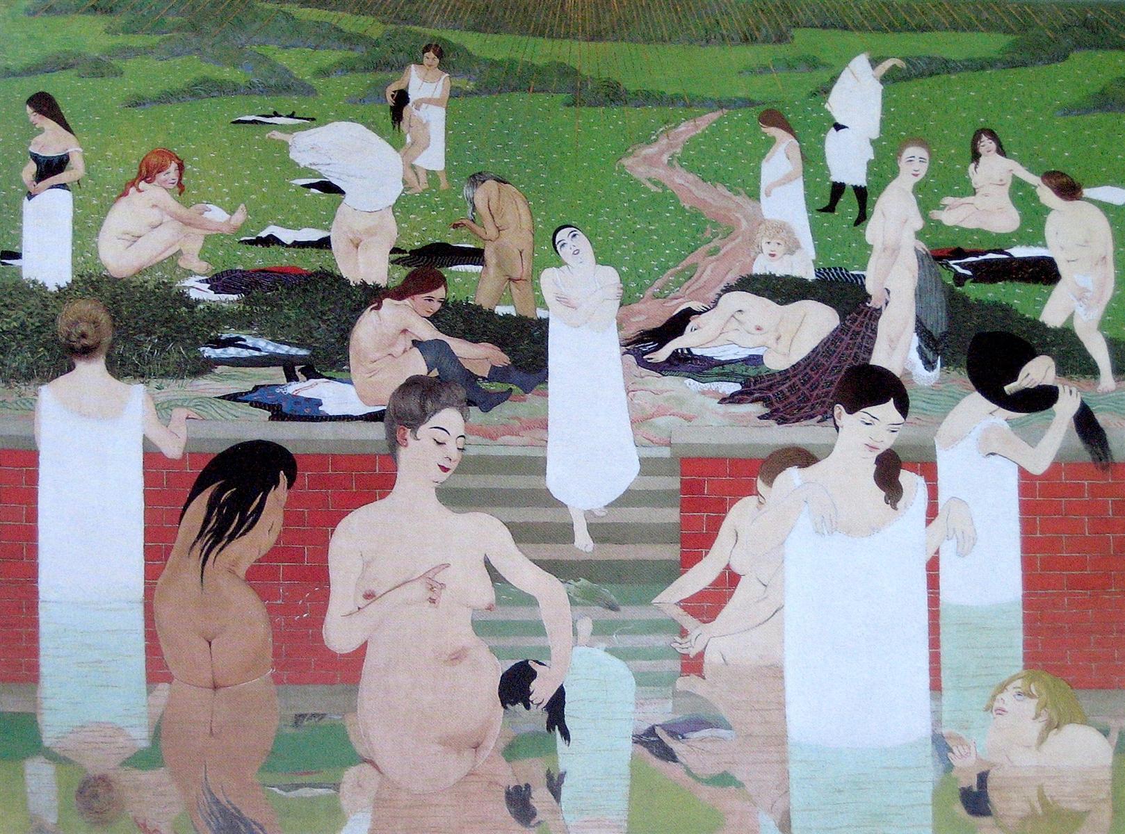 Felix Vallotton The Bath, Summer Evening 1892 Fine Art Print