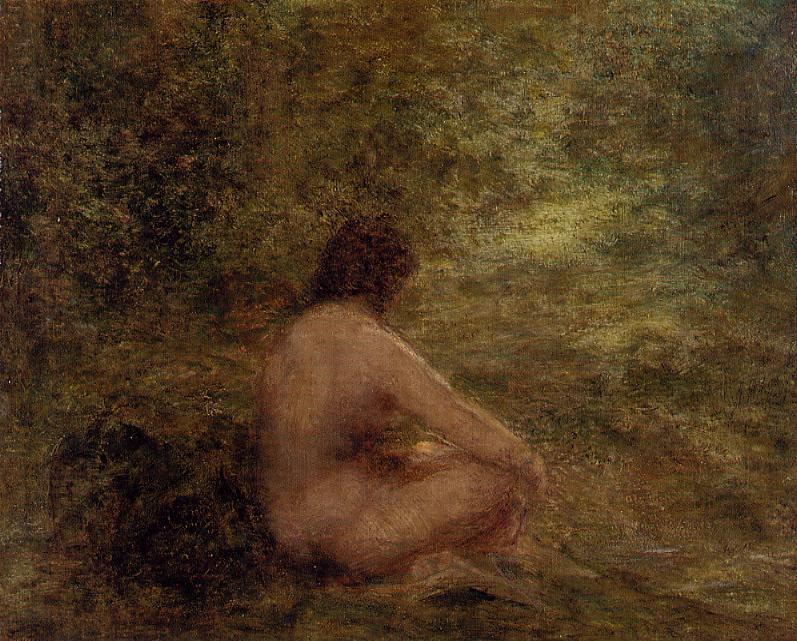 Henri Fantin-Latour The Bather 1904 Fine Art Print