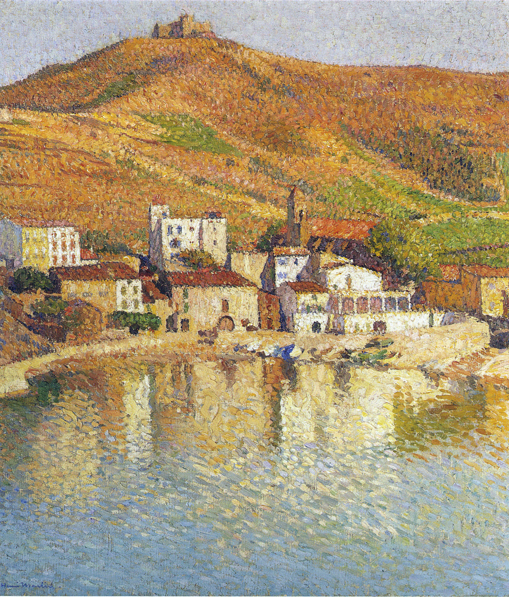 Henri Martin The Bay of Colliure near the Port 1897 Fine Art Print