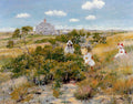 William Merritt Chase The Bayberry Bush 1895 Fine Art Print