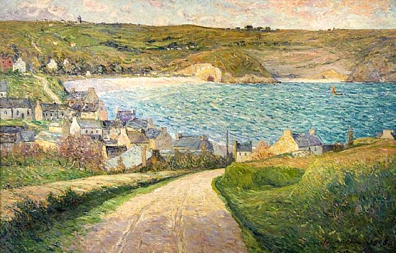 Maxime Maufra The Beach at Morgat 1899 Fine Art Print