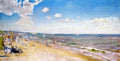 William Merritt Chase The Beach at Zandvoort 1883-1900 Fine Art Print