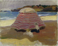 Joaquín Sorolla The Beach of Biarritz 1907 Fine Art Print