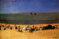 Felix Vallotton The Beach at Honfleur 1919 Fine Art Print