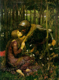 John William Waterhouse The Beautiful Lady Without Pity 1893 Fine Art Print