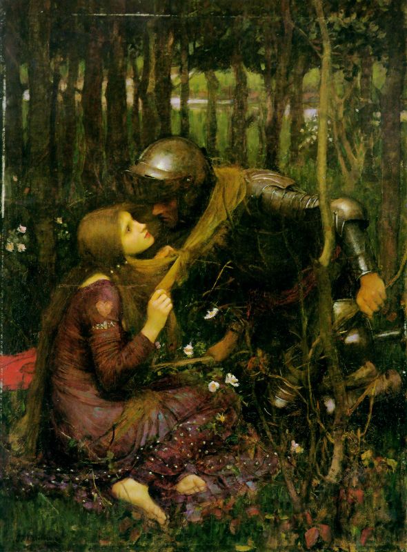 John William Waterhouse The Beautiful Lady Without Pity 1893 Fine Art Print