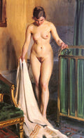 Anders Zorn The Bedroom 1918 Fine Art Print