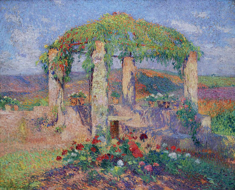 Henri Martin The Beginning of Autumn 1910 Fine Art Print