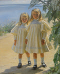 Peder Severin Kroyer The Benzon Daughters 1897 Fine Art Print