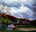 Henri Rousseau The Bievre at Gentilly 1895 Fine Art Print