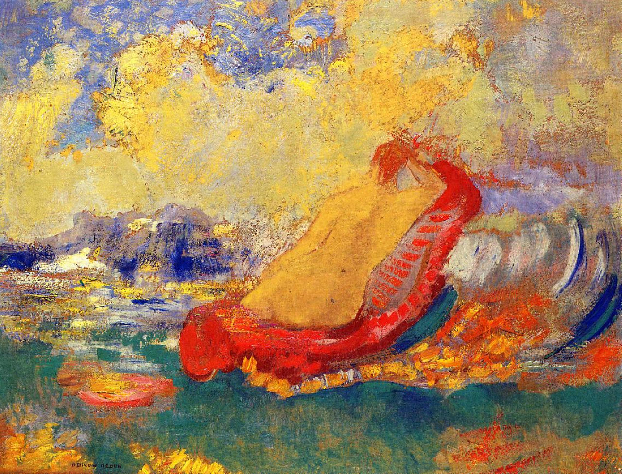 Odilon Redon The Birth of Venus 1910 Fine Art Print